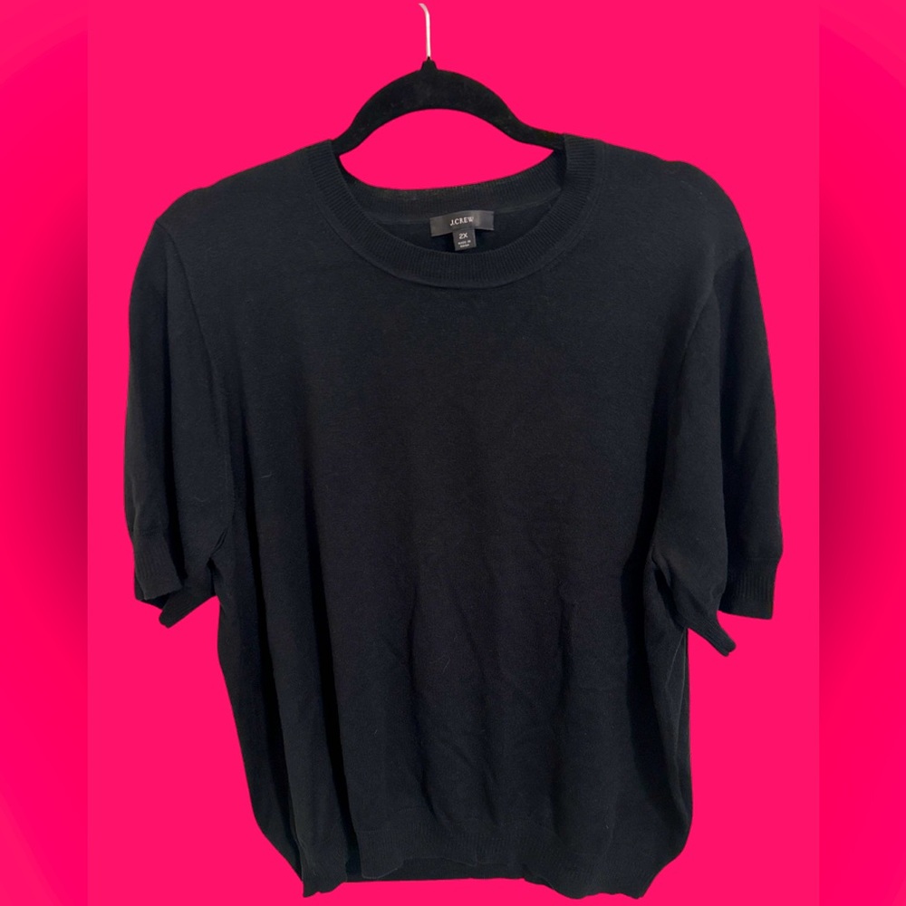 J. Crew Super soft short sleeve sweater 2X